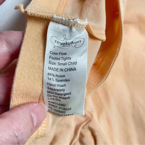 Dance Bodysuit & 7 Pairs of Tights - Size 4-6 - Picture 7 of 16